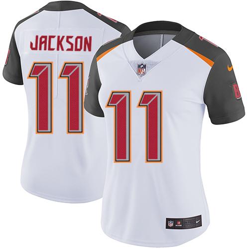 Nike Buccaneers #11 DeSean Jackson White Women's Stitched NFL Vapor Untouchable Limited Jersey